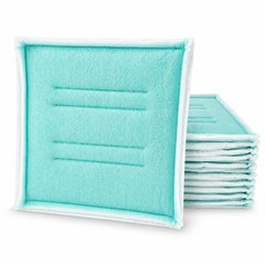wioboy Paint Spray Booth Intake Filter Pad, 20″ x x 20″, white