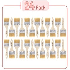 Bates Chip Paint Brushes 2 Inch – 24 Pack