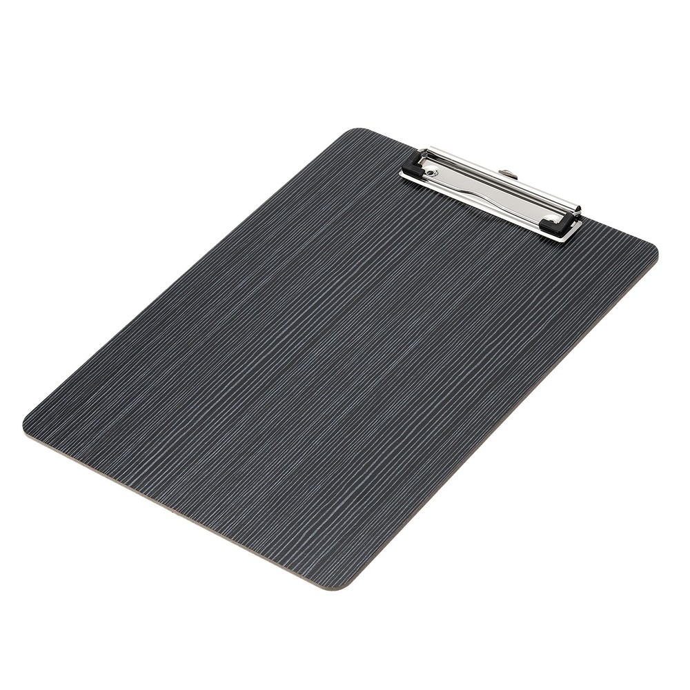 Wooden Clipboard for 8.5″x11″ Paper, A4 Letter Size Black Wood Texture