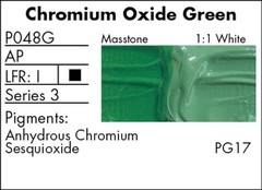 1.25oz 37ml Chrome Oxide Green Pre-Tested Oil Paint Opaque P048G