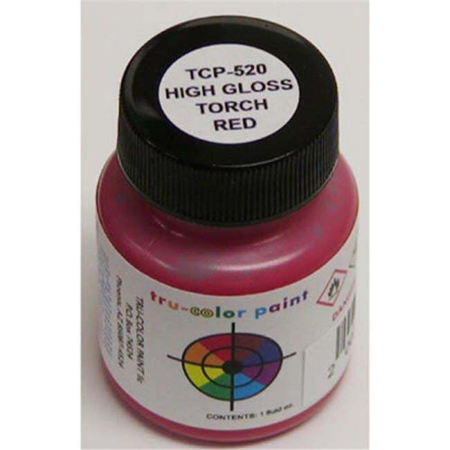 Tru-Color Paint TCP520 1 oz High Gloss Torch Red