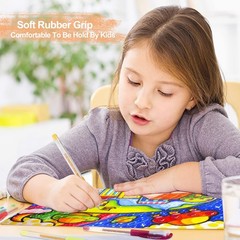 160 Pack Glitter Gel Pens Set Coloring Drawing Art Markers with Case