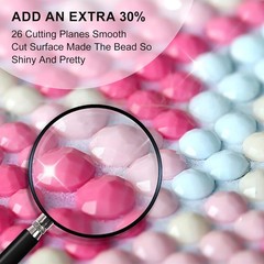 Diamond Art Kits for Adults, Sunset Landscape Beach Diamond Painting Kits for Ad