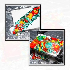 24 Color Acrylic Pouring Paint Set – Non-Toxic & Ready to Pour – 60 ml