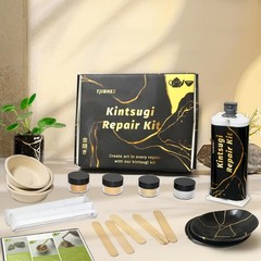 Kintsugi Repair Kit, Food Safe Gold & Silver Kintsugi Kit for Broken Ceramics, G