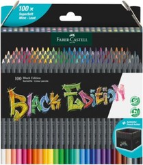 Faber-Castell Black Edition Buntstifte Multicoloured Pencil – Case of 100