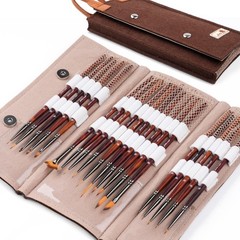Golden Maple Fine Miniature Paint Brushes – Professional Micro Detail Brush Set