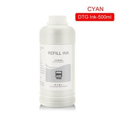 500ML DTG Textile InK For Brother GT-341 GT-361 GT-381 GT Series Printer