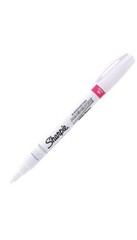 Sharpie Oil-Based Paint Marker, Fine Point, White Ink, 1-Count