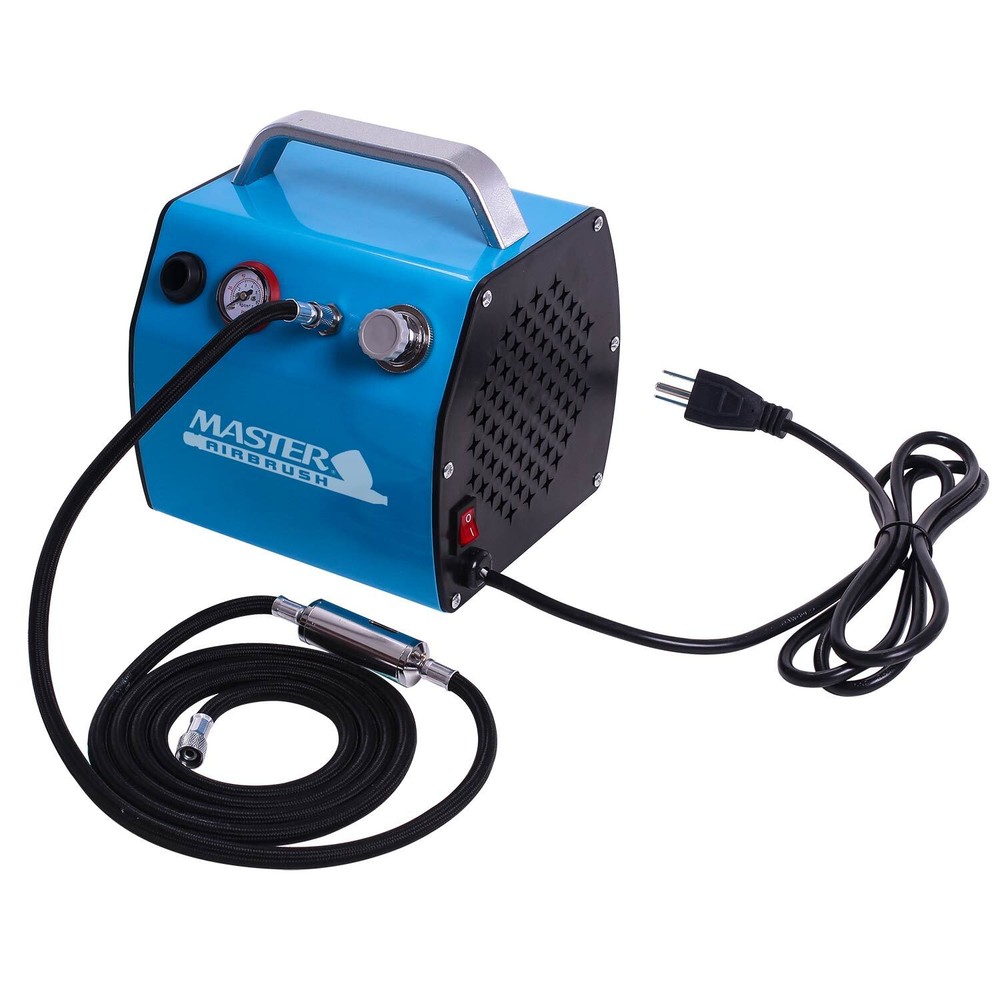 Master TC-77 Super Quiet High Performance Airbrush Air Compressor Hobby Tattoo