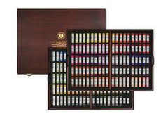 Mungyo Gallery Artists Handmade Soft Pastel Wood Box 200Colors MPHM-200W genuine