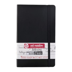 Dotted Sketchbook Art Creation 80 Sheets 80gsm Soft Black Cover – Royal Talens