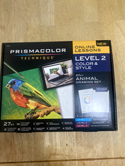 Prismacolor Technique Art Supplies & Digital Art Lessons (Level 2) 27 Count [G3]