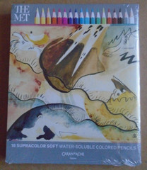 The Met Caran d’ Ache Supracolor Soft Color Pencils Set of 18 Brand NEW!!!