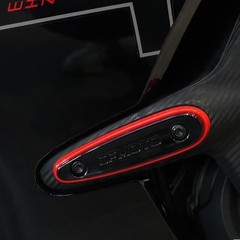 2PCS Stock Frame Sliders Compatible with CFMOTO 450SS 2023 2024 Red