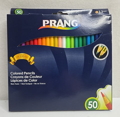 Prang Colored Pencils Pencils 50 Count Art Coloring Drawing Brand New