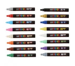 POSCA MARKER LOT 5M-3M-24 MARKERS 2 PACKS W/FREE GIFT + FREE SHIPPING!