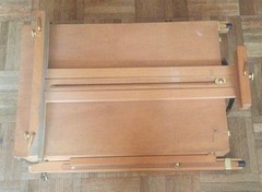 French Easel With Painting Box-Tripod-Wood Portable Art Studio-PICKUP ONLY!