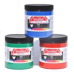 , 4690, Fluorescent Screen Printing Ink, 8 Fl oz., Lime Green