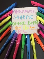Lot X18 Highlighters Assorted Colors & Brands Clip Pen Highlighters