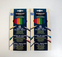 Sargent Art Triangular Pencils – 7 in – 12 count Lot of 2 (24 pencils)