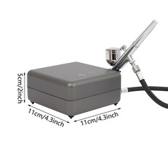Multi-Purpose Airbrushing Tool Kit High Pressure Airbrush Kit W/ Air Compressor