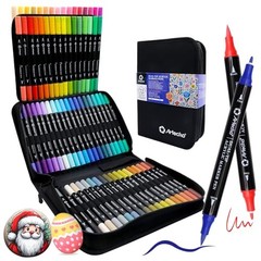 Acrylic Paint Markers with Bag, Acrylic Paint Pens with Brush Tip 72 Colors