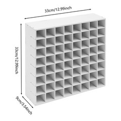 Paint Organizer Storage Rack, Wall-mounted Paints Holder, Paint Bottle Organizer