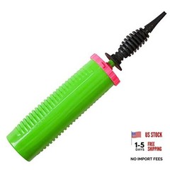 Balloon Pump Handheld Two-Way Dual Action – Hand Blower Air Green 1 Piece
