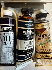 Lot Of 11 SHIVA Signature Tubes Artist Paints Assorted Colors Unused Plus