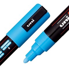8pk PC-5M Water-Based Paint Markers, Med Point 1.8-2.5mm, Assorted