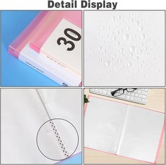 Huacan A3 Diamond Art Storage Book 30 Pages 60 Views Portfolio Onesize, Pink
