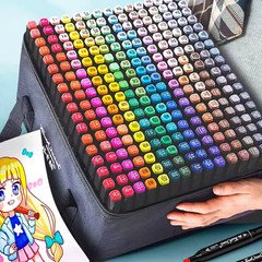 168-Color Dual Tip Oily Art Marker Set |Sketch, Manga,Graffiti & School Supplies
