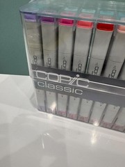 Too Copic Classic 72 Color Set B Alcohol Markers New Case Cracked Japan