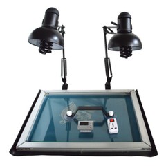 3 Color 1 Station Screen Printing Materials Kit T-shirt Printer Press with Dryer