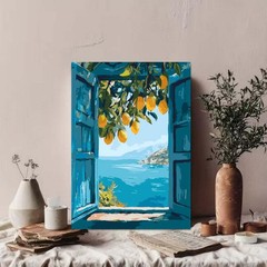 Lemon Tree Paint by Numbers Kit for Adults,DIY Paint by Number Kit on Canvas …