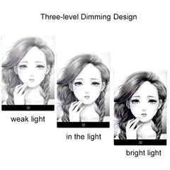 Led Drawing Copy Pad 3 Level Dimmable Board Table Animation Painting Educational