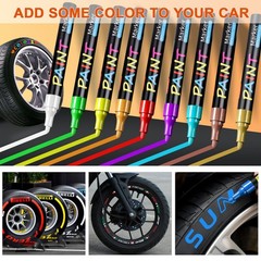 Paint Pens Paint Markers, 20 Colors Oil-Based Waterproof Marker Pen Set, Neve…