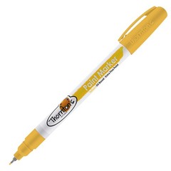 Thornton’s Art Supply Oil-Based Paint Marker, Extra Fine Point, Yellow Ink