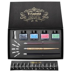 Trustela Calligraphy Set For Beginners 3 Calligraphy Pens 4 Ink Bottle 15Ml 20