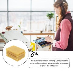 8Pcs Practical Watercolor Paint Erasers Durable Rubber Cleaning Tool for Art Use