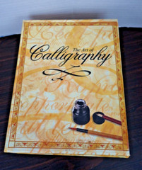 The Art of Calligraphy Set, with Holder, Nibs, Instructional Book, 2003