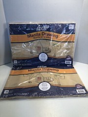 2 Packs Pacon PAC103198 Art1st 70 Sheet Each Manila Drawing Papers 18″ x 12″