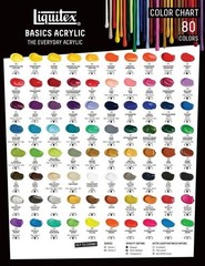 BASICS Acrylic Paint – 8.5 oz Titanium White Tube for Artists – Fade Resistant