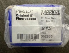 Markal Blue Paintstik Solid Paint Markers Part #082835 Original B Fluorescent D1