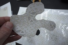 ADHESIVE Camouflage Airbrush Spray Paint Duracoat Gun Mask Stencils DiamondTAC