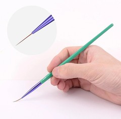Detail Paint Brushes 5-Pcs Ultra Fine Tip Thin Brush Set for Art & Miniatures