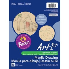 Art1st Drawing Paper Manila Art Sketch Pad School Supplies 9×12 Inch 50 Sheets