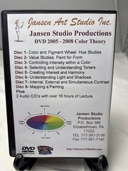 David Jansen Color Theory Series DVD Set 4 DVDs 9+ Hours