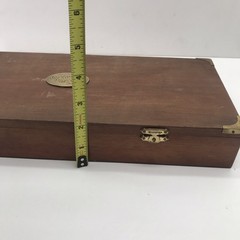Authentic Models The Art of Writing Calligraphy Set Wooden Box Pens Inks Seals